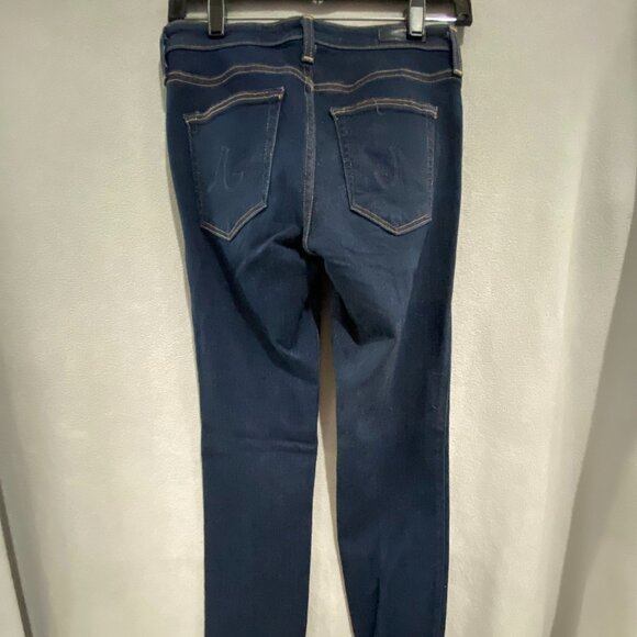 AG Adriano Goldschmied The Prima Jeans Size 26R Mid Rise Cigarette Dark Wash - Picture 7 of 9